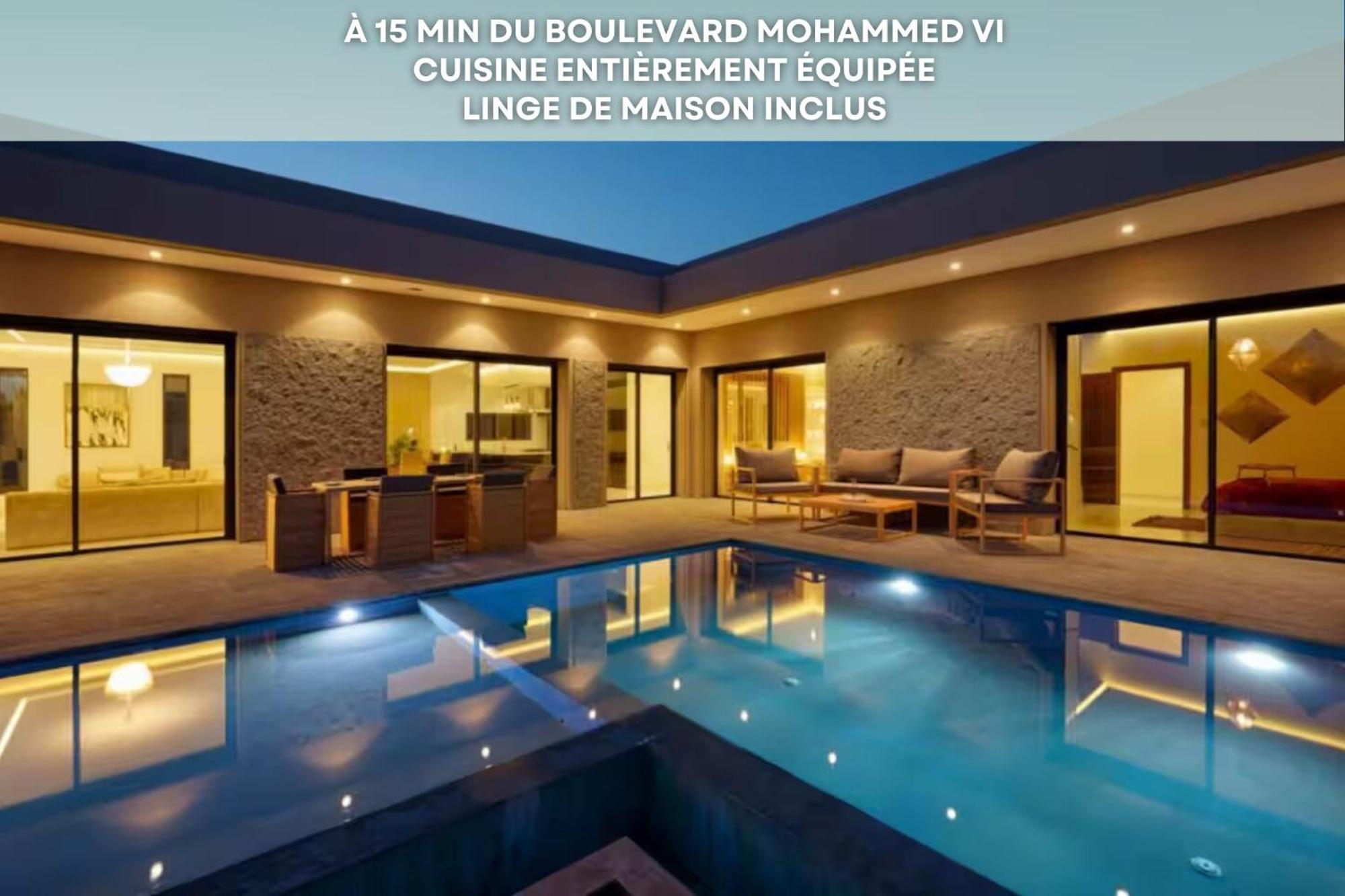 Eline - Wifi, Piscine Chauffee, Sans Vis-a-vis * Marrakesh